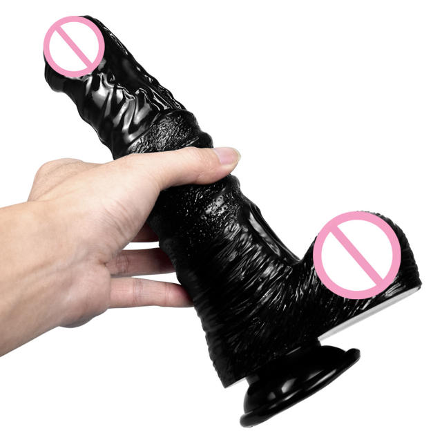 9.84 Inches Huge Realistic Suckers Animal Fake Cock PVC Dildo