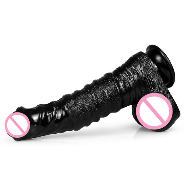 9.84 Inches Huge Realistic Suckers Animal Fake Cock PVC Dildo