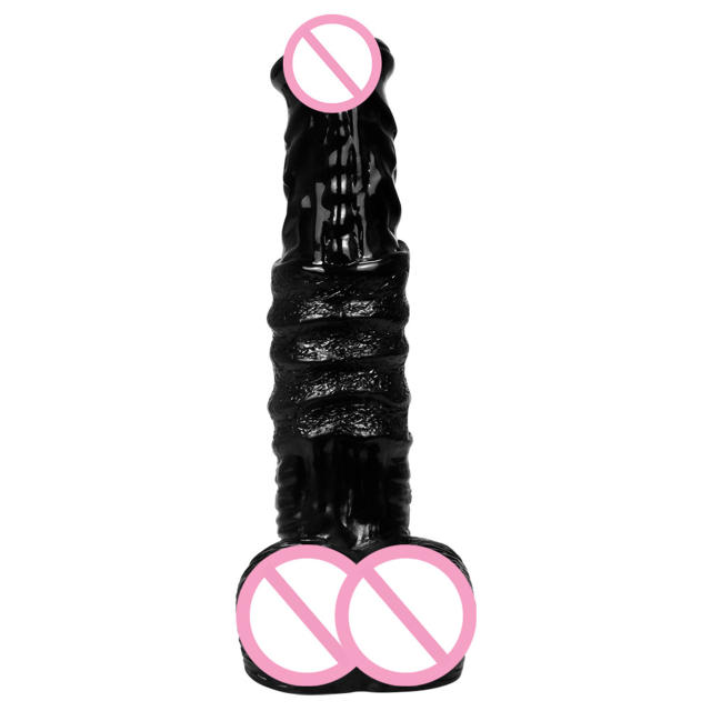 9.84 Inches Huge Realistic Suckers Animal Fake Cock PVC Dildo