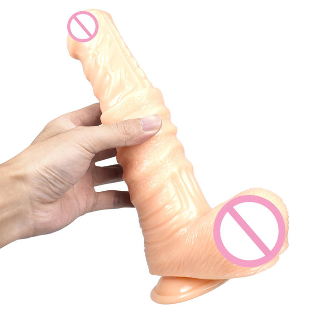 9.84 Inches Huge Realistic Suckers Animal Fake Cock PVC Dildo