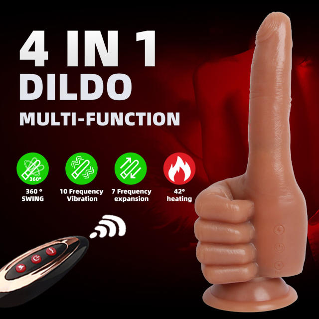 4 In 1 Wireless Bluetooth Remote Control Sex Auto Spanking Finger Vibrators