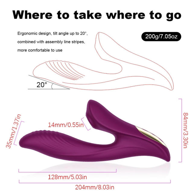 Sucking Electric G-spot Powerful Vibrator Dual Vibrator