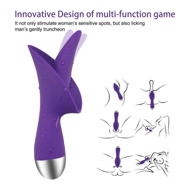 Rechargeable G-spot Magic Tongue Vibrator