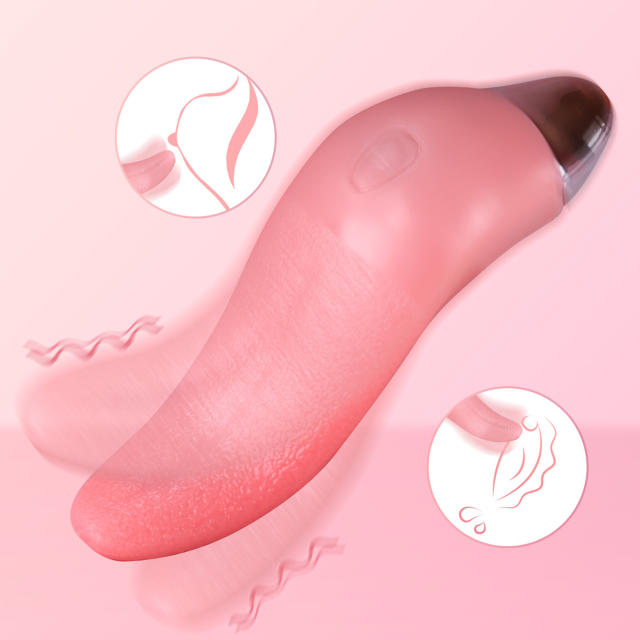 Heated Tongue Soft Masturbation Cunnilingus Vibrator
