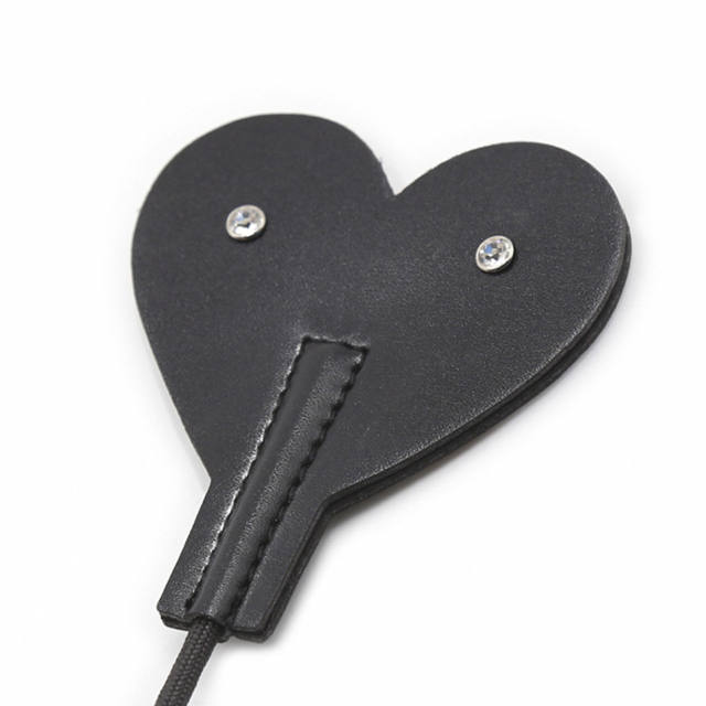 SM Sex Adjustable Diamond Heart Shaped Flogger