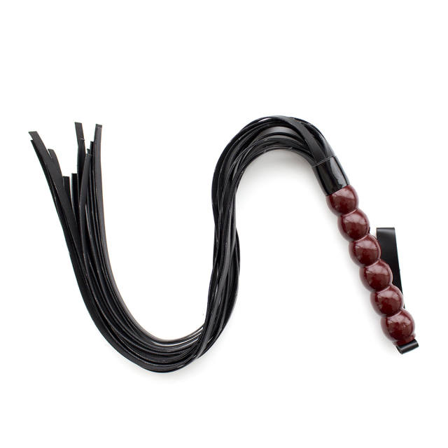 Leather Tasseled Sugarloaf Handle Flogger