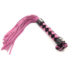 Pink-Braided Handle Long