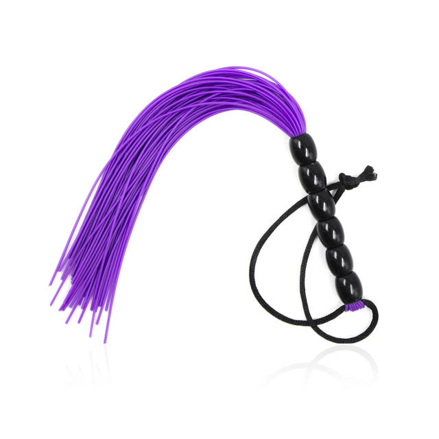 Loose Whip Cosplay Show Silicone Leather Flogger