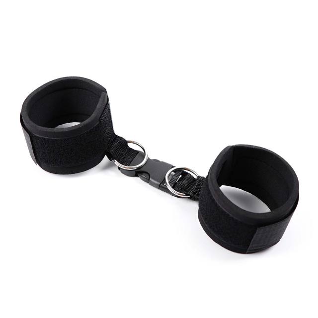 SM Bondage Plastic Insert Buckle Sponge Hand And Foot Cuffs