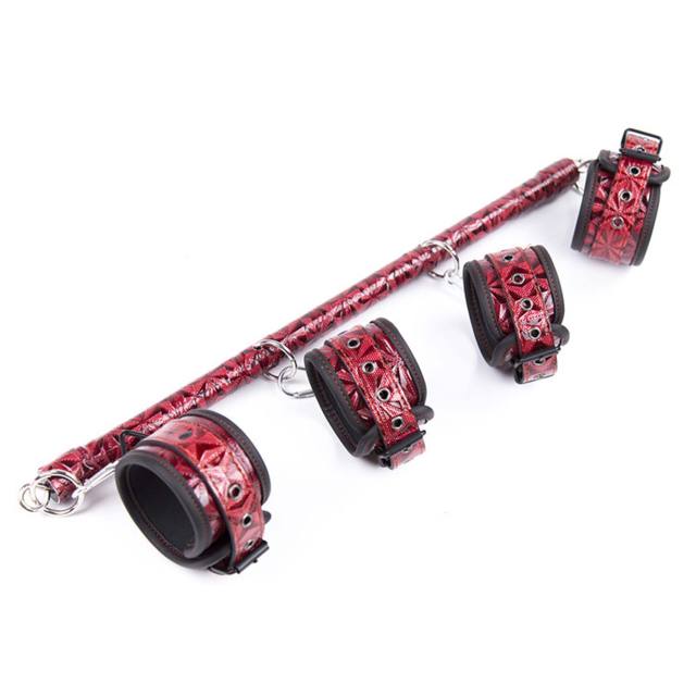 Removable Eco-Diamond Leather Binding Restraints