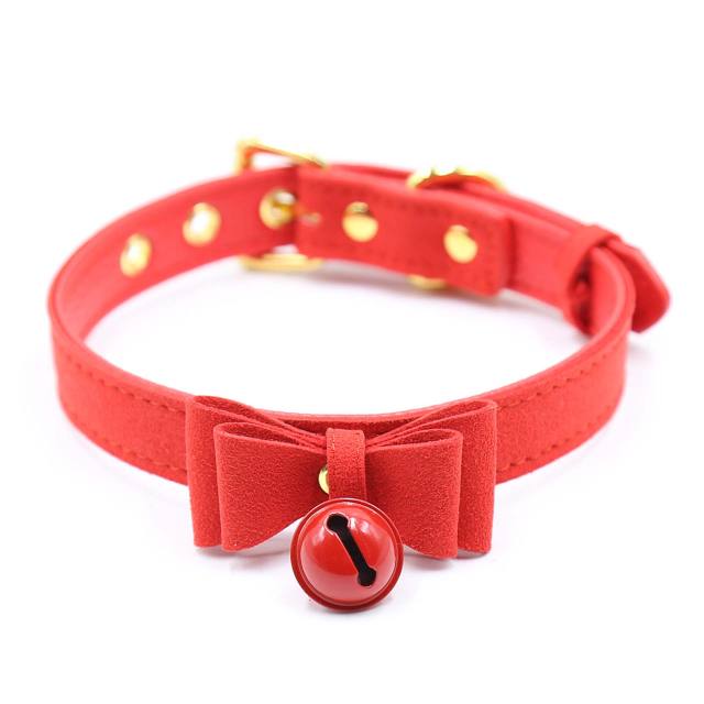 SM Bells Bondage Neck Collar