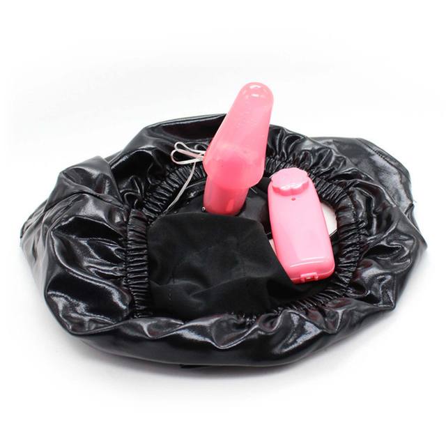 Containing Vibrating Device Leather Anal Plug Chastity Pants