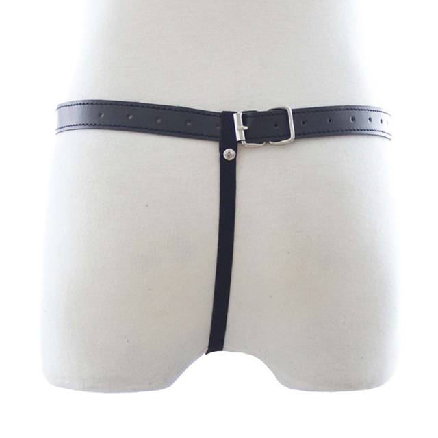 Men's Chastity Pants with Studded Chains