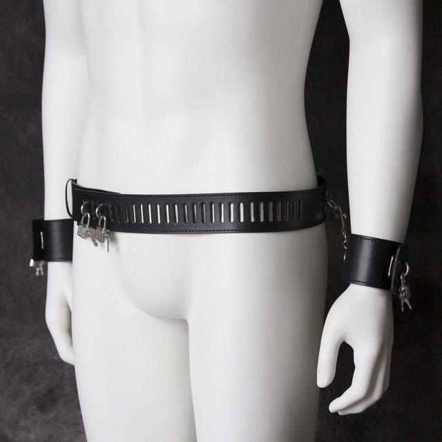 SM Hook And Chain Chastity Pants