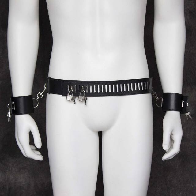 SM Hook And Chain Chastity Pants