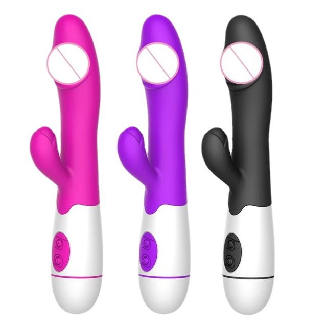 USB simulation G-point vibrator, silicone 30 high-frequency simulation massager, one female sexual pleasure masturbation product for distribution